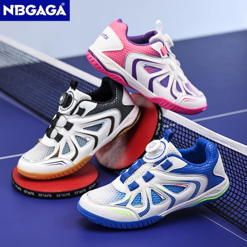Spring Summer Breathable Badminton Tenis Shoes for Kids Non-Slip Indoor Court Training Sneakers for Teenagers Boys Girls Sport 260922