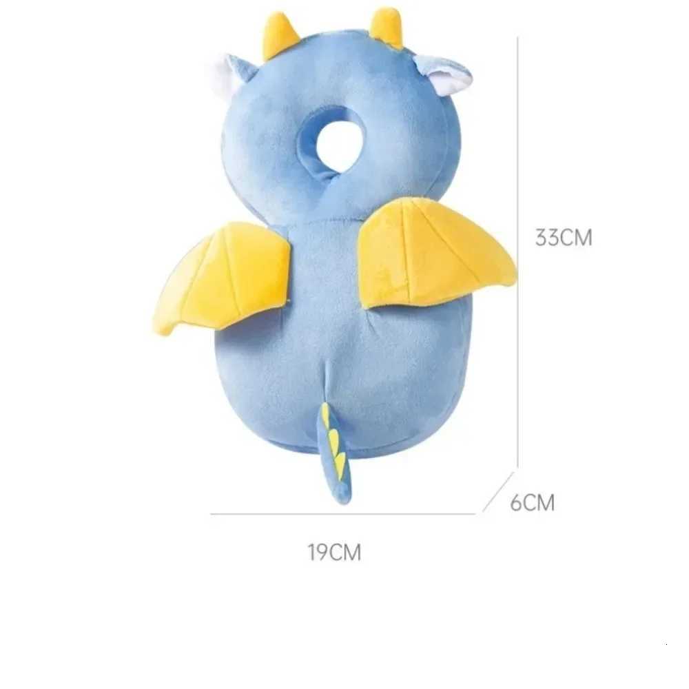 Backpacks Carriers Slings Toddler Baby Head Protector Pillow Anti-Fall Safety Cushion Soft Plush Breathable Pad Cartoon Design for Infant Learning To  - view 7