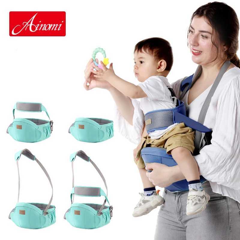 Slings Backpacks Carriers Baby Carrier New Born Slings Infant Backpack Ergonomics Hipseat Waist Stool Seat Kangaroo 4 in 1 Portable 0-3 Years for Trav - view 4