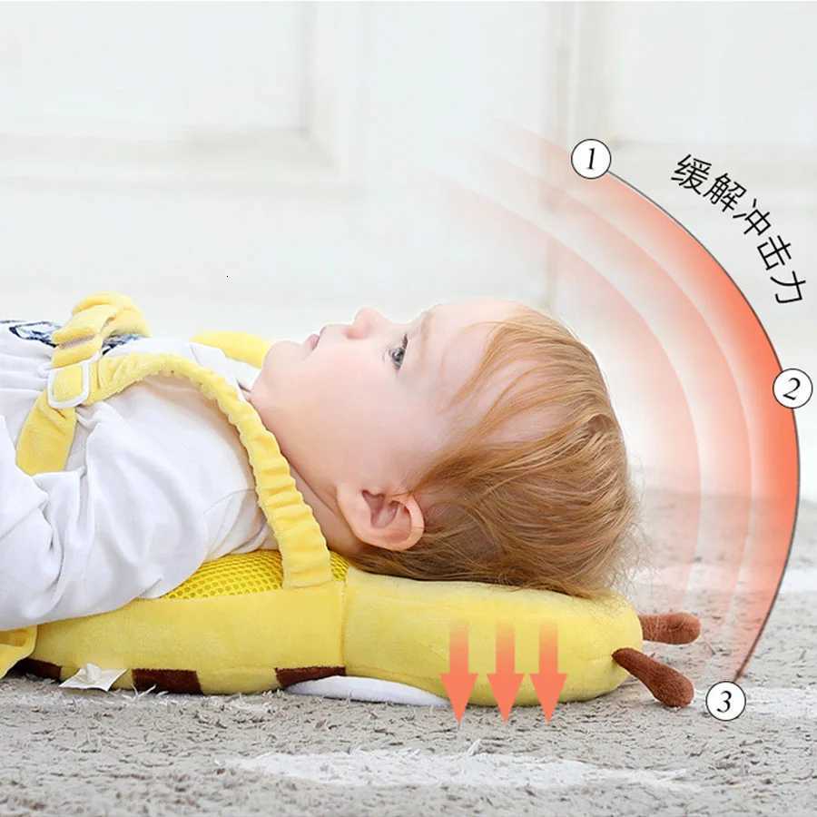 Slings Backpacks Carriers 1PCS Children's Anti-Fall Pillow Baby Toddler Head Pillow Breathable Pillow Learning To Walk Head Protection Pad Head P - view 6