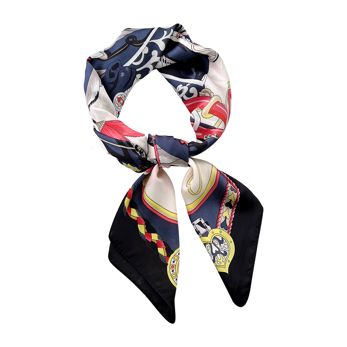 2026 Summer New Horse Pattern Silk Scarf for Women, Commuting Scarf, Spring and Autumn Fashion Versatile Shawl - view 6