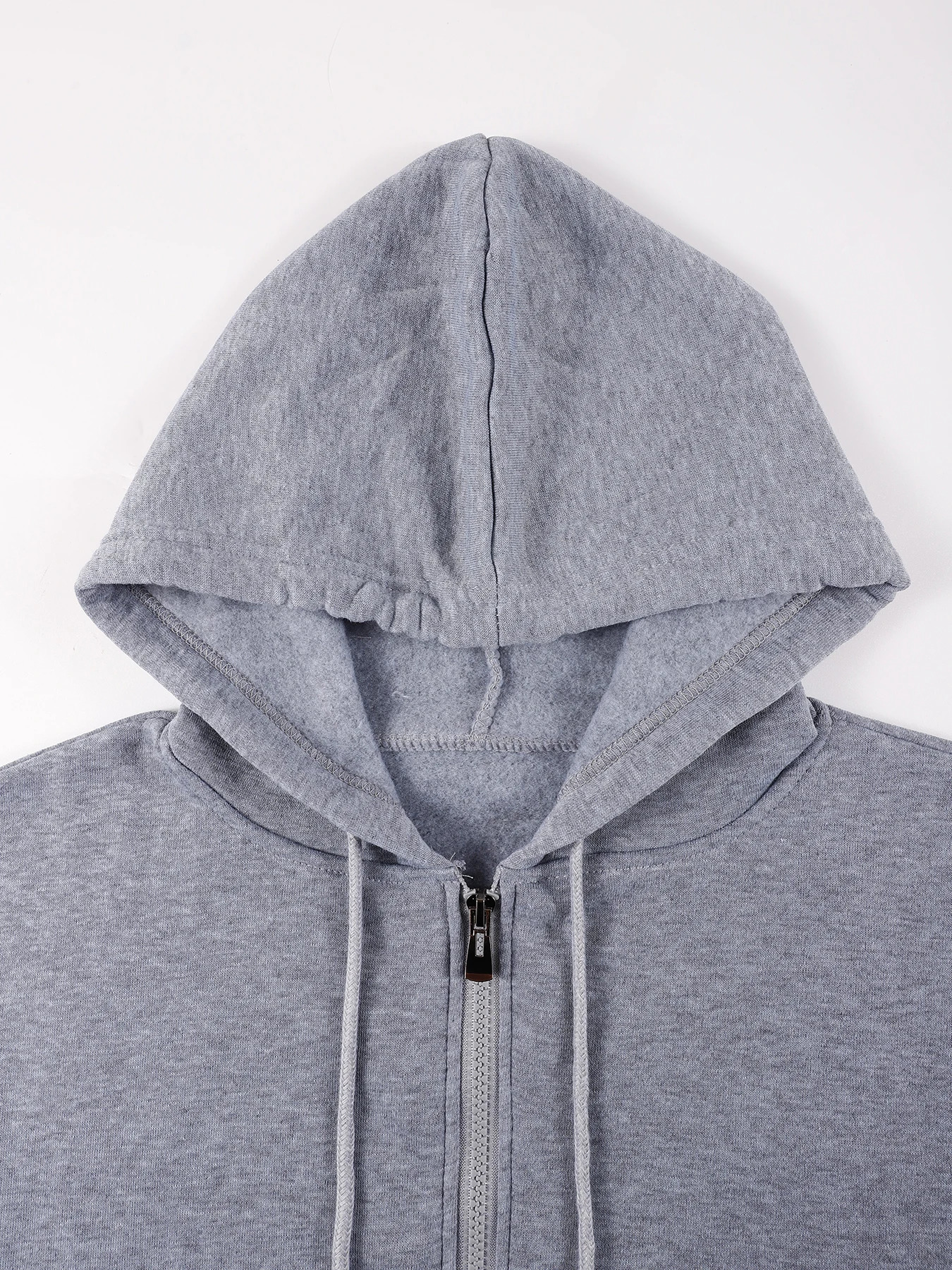 Solid Zipper Hoodie Women Warm Fleece Hoodies Autumn Casual Hoody Street Pocket Sportswear Oversized AllMatch Female Veste 260924 - view 4
