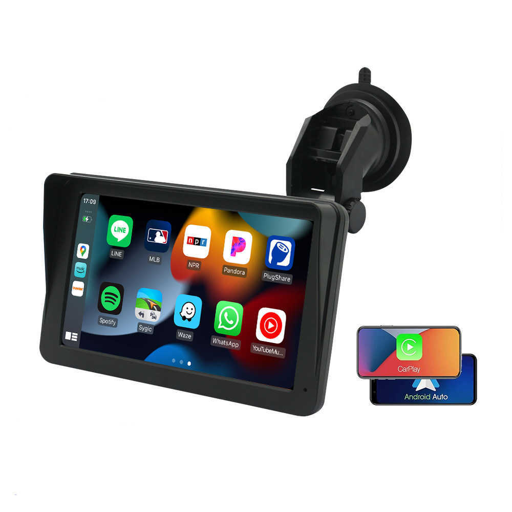 Portable 7inch Car-mounted Smart Screen Wireless CarPlay Android Auto Car MP5 Navigation Bluetooth T260928 - view 7