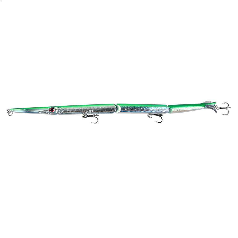 Hunthouse 2PCS 3 Sections Jointed Fishing Bait 255mm/306g Saltwater Sinking Hard Needle Lure For Bluefish Fishing Tackle LW546 260430 - view 7