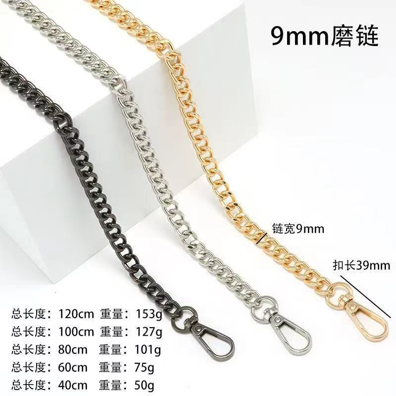 O shape metal chain purse 06CM 6MM Chains Shoulder Crossbody Strap Bag Accessories Charm 260312 - view 7