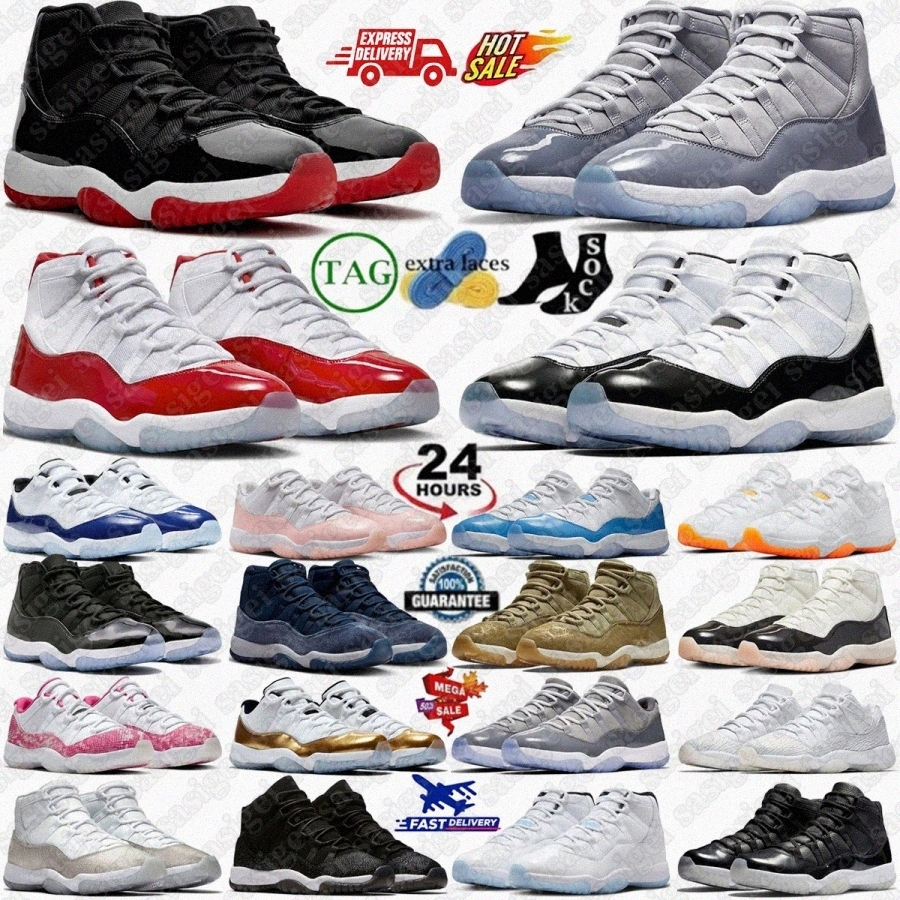 Basketball Shoes 11 Sneakers 11s j11 Cherry Cool Grey Concord Gamma Blue Mans Bred Rare Mens Mojave Jubilee 25th Anniversary DMP GratitLT3G#