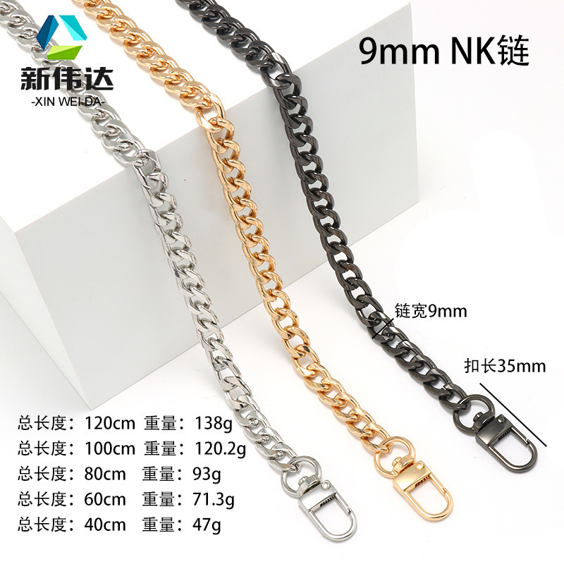 O shape metal chain purse 06CM 6MM Chains Shoulder Crossbody Strap Bag Accessories Charm 260312 - view 4