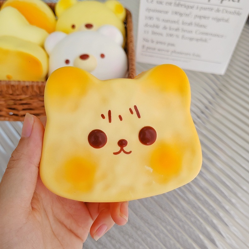 Novelty Games Jumbo Squishy Kawaii Animal Cute Chick Rabbit Strawberry Mochi Squishies Slow Rising Stress Relief Squeeze Fidget Toys For Kid 221105 - view 9