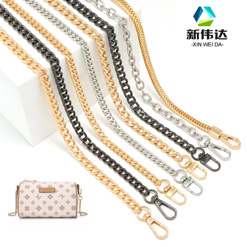 O shape metal chain purse 06CM 6MM Chains Shoulder Crossbody Strap Bag Accessories Charm 260312