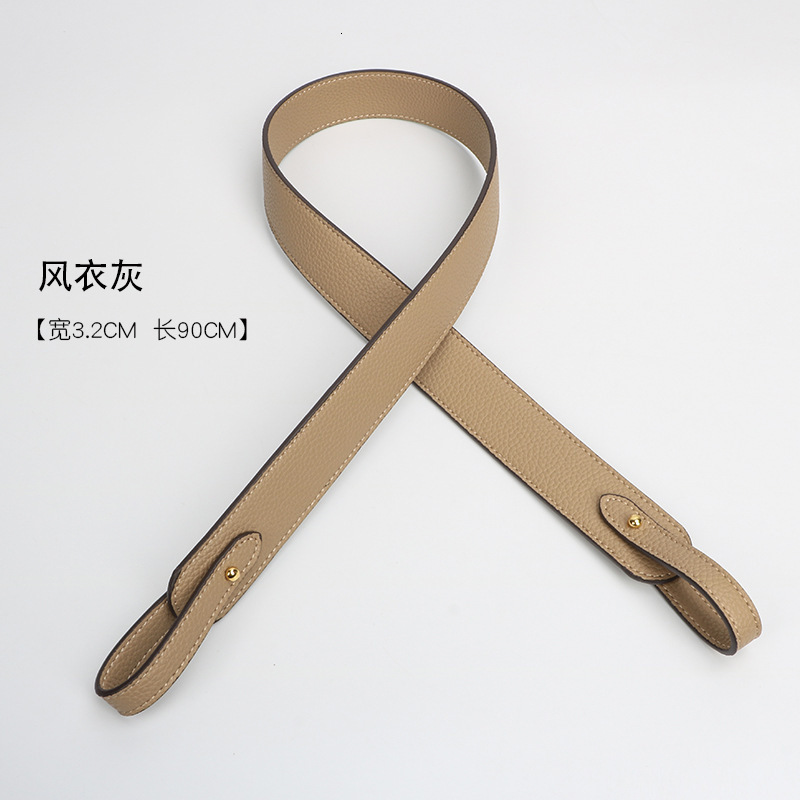 PU Leather Solid Color Bag Strap Women Handbag Belt Wide Shoulder Bag Strap Replacement Adjustable Bag Strap Bags Accessories 251010 - view 7