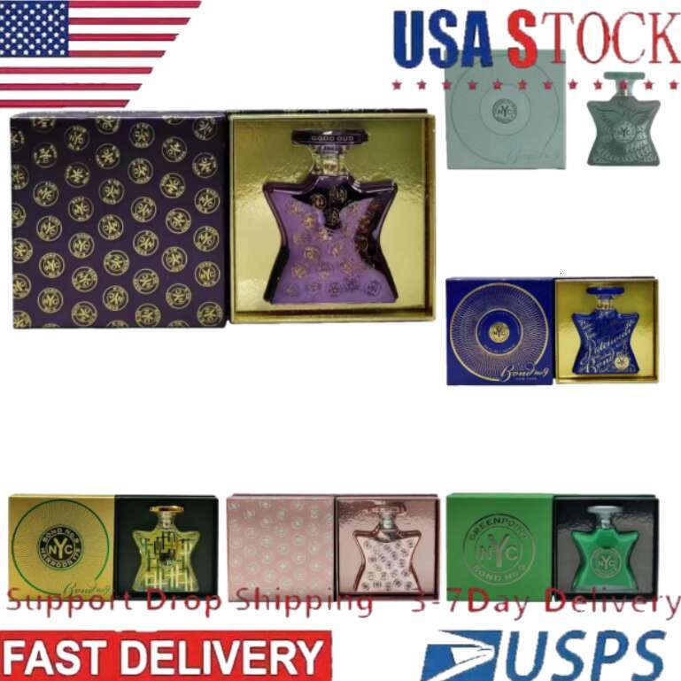 NYC Perfume Bond No.9 Fragrance 100ml Bleecker Street Tribeca Oud Supreme Harrods 175 3.3oz Eau De Parfum Long Lasting Smell US 3-7Day Delivery