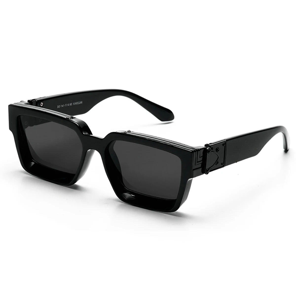 Ruiao Retro Black Millionaire Shades Sunglasses 2025 For Men er Famous Square Sun Glasses Man Women Sunglass 251225