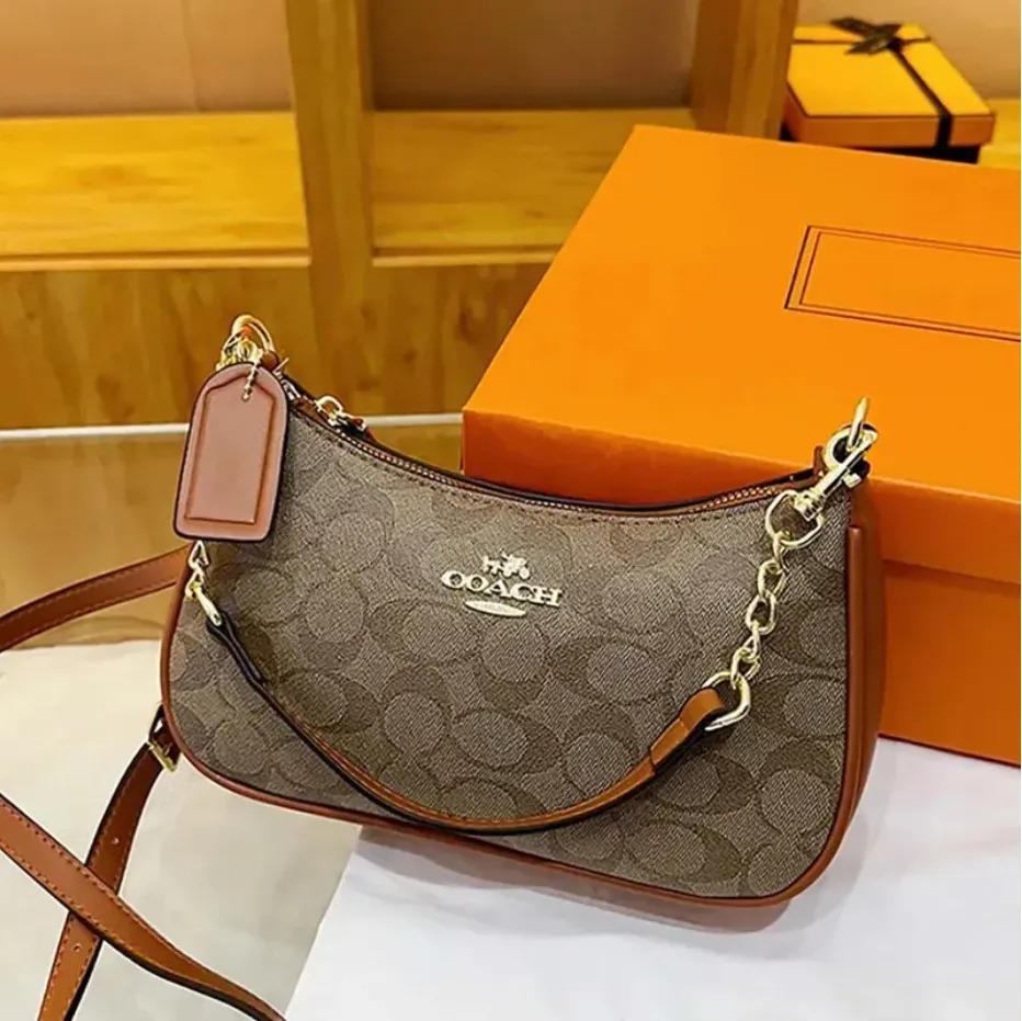 2026 New Cherry Teri shoulder Bag designer Purse Genuine leather underarm handbag Armpit tote leather crossbody denim Sacoche ladies Clutch wallet Hobo purses