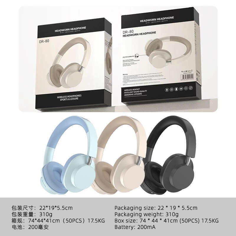 Famous Brand Amazon New DR Bluetooth Ultra Long Battery Life Wireless Gaming Call Innovative Silicone Head Mounted Headset CKS