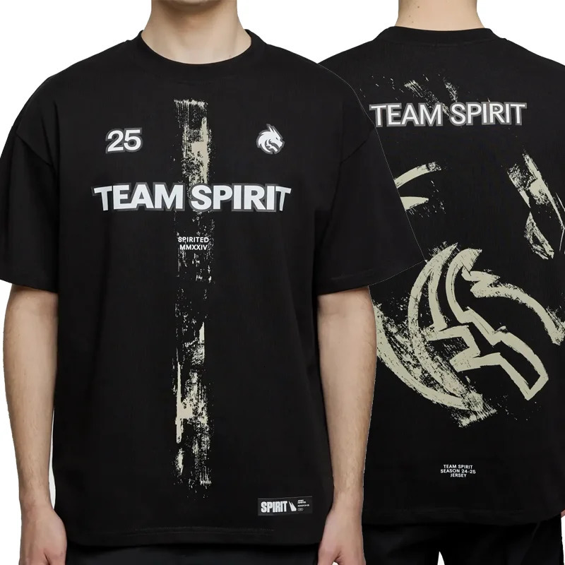 Donk Jersey T-shirts CS2 Esports CSGO Spirit Team Professional Competition Training Tees Oversized Gamer Fans Tops 251230
