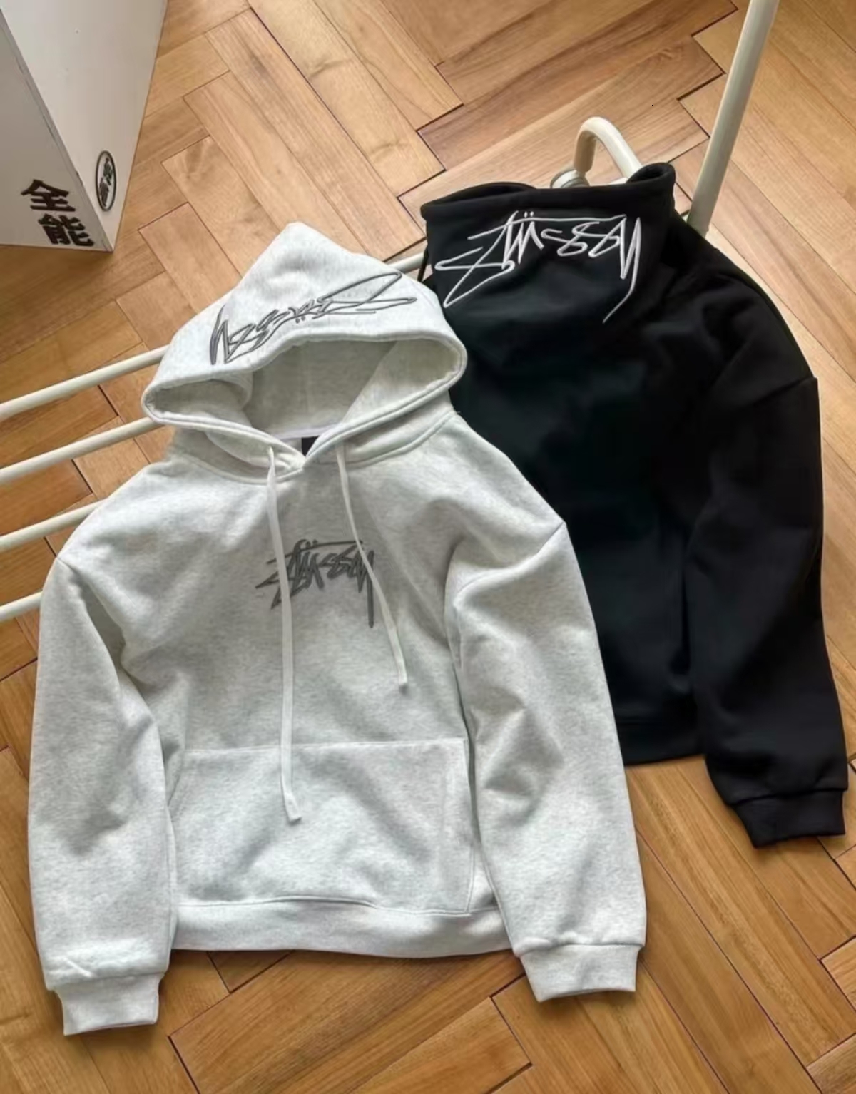 Stussylys Sweater For Mens And Womens Sports Casual Brand Stusyy Pullover Y2k Letter Print Round Neck Junpert Classic Black 8Ball Print High Street Hip Hop Cloth ec