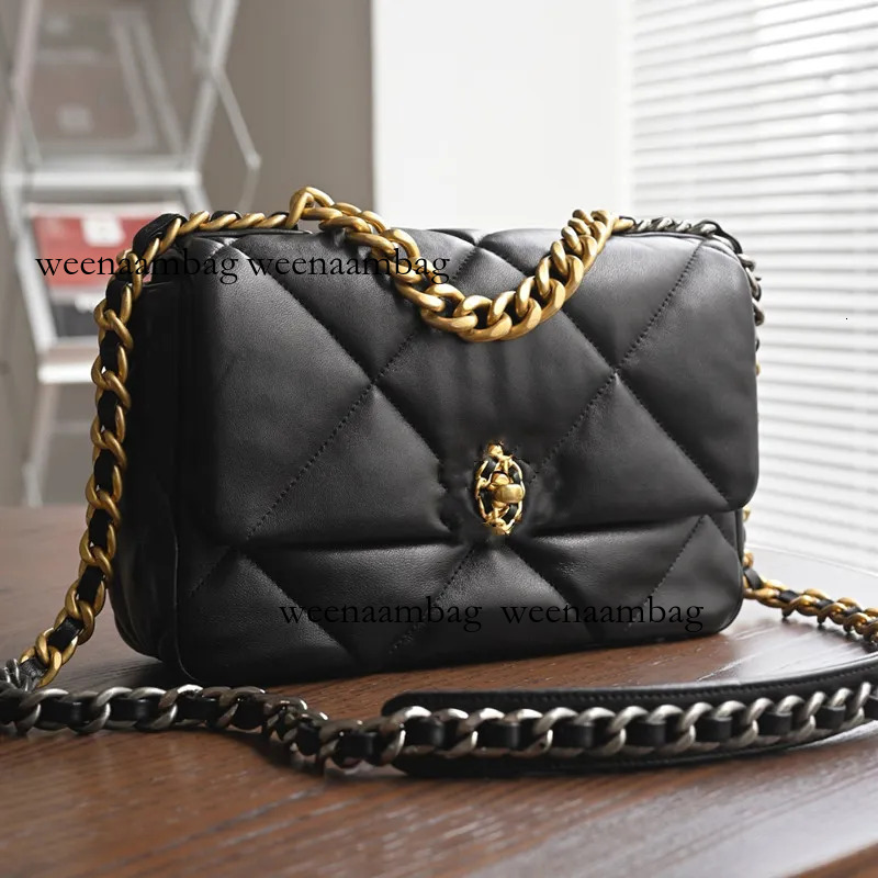10A Designer Bag Mirror Quality 19 Flap Bags Women Purse Luxury Crossbody Shoulder Gold Strap Box Chian Bag Handbag Crossbody Designer Women Cc Bags As1160