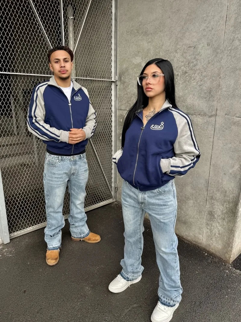 Y2K Vintage Slim Fit Jeans Trendy Washed Men Women Harajuku Hip Hop Straight Leg Pants Gothic Fringed Casual Micro Flared Z260313