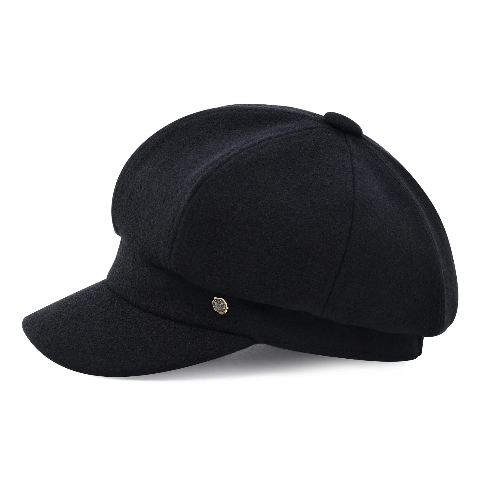 VOBOOM Womens 8 Panel Wool Tweed sboy Gatsby Ivy Cap Golf Cabbie Driving Hat Classic Baker Boy Beret 251225