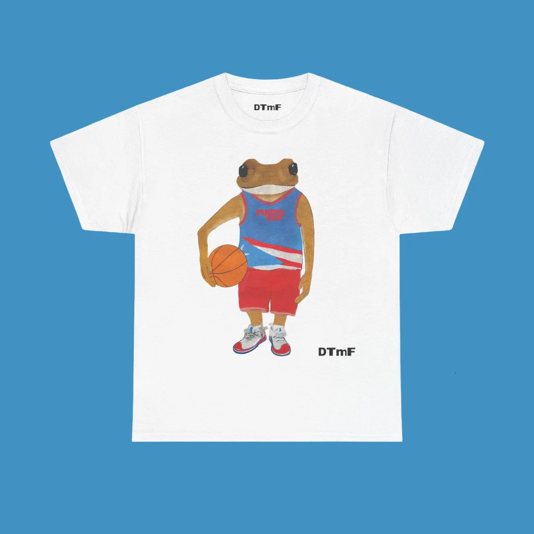 Bad Bunny Tshirt 2026 Summer Selling Mens Pure Cotton Fashion Street Wear Y2K Clothing 251231