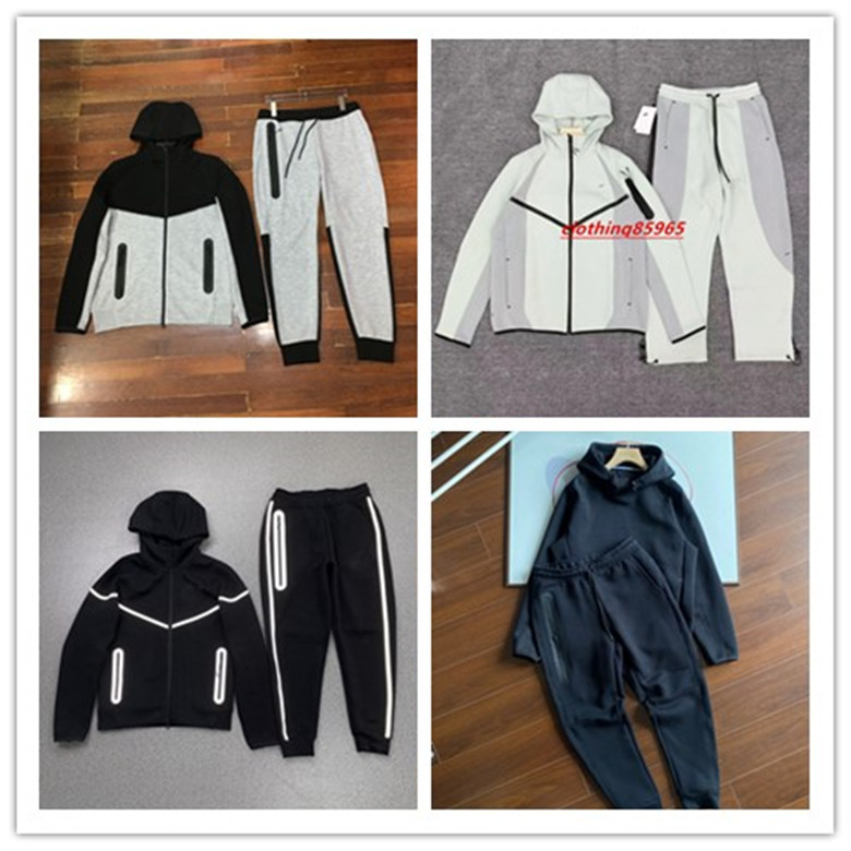 Niki Tech Fleece jacket Mens Tracksuits Sports hoodies Designer sweatsuit Trousers Pants 2 Piece Sets Men Woman Hooded Sweater Streetwear Joggers tops yh