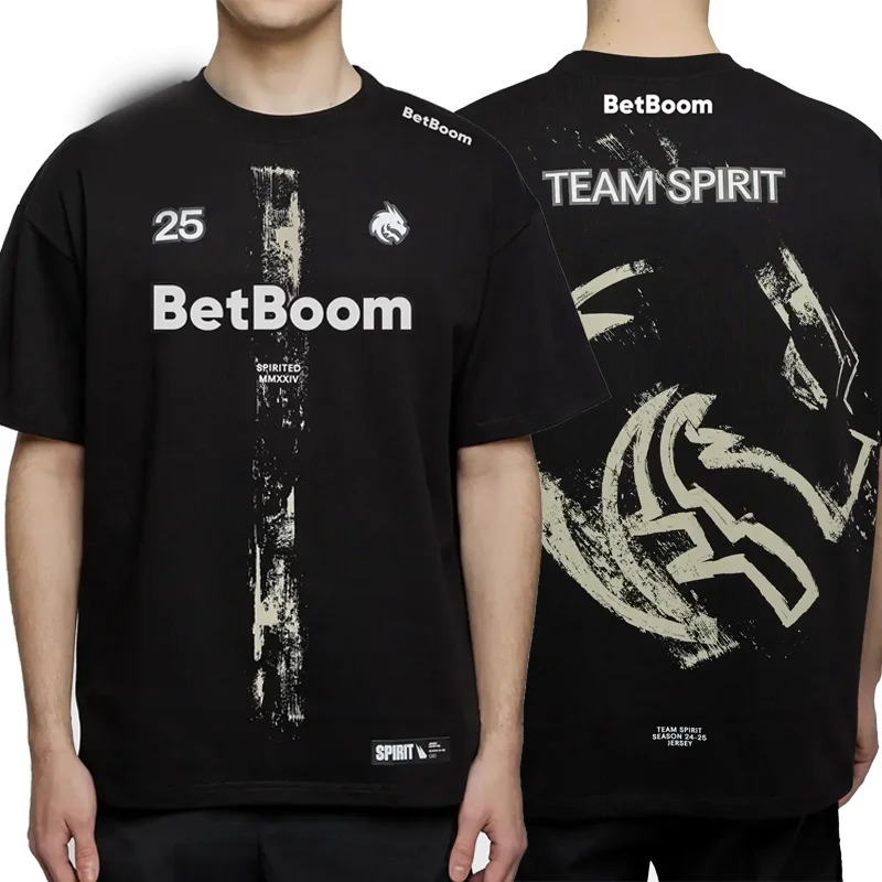 Donk Jersey T-shirts CS2 Esports CSGO Spirit Team Professional Competition Training Tees Oversized Gamer Fans Tops 251230