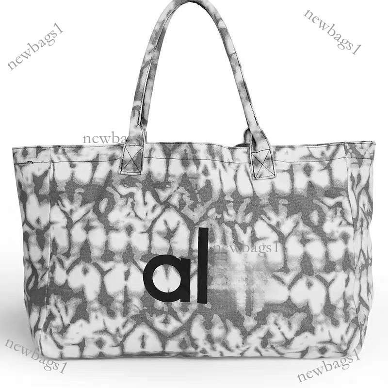 Designer Yoga Bag Handheld Single Shoulder Printed Canvas Bag Suitable For Men And Women Large Capacity Shopping Bag