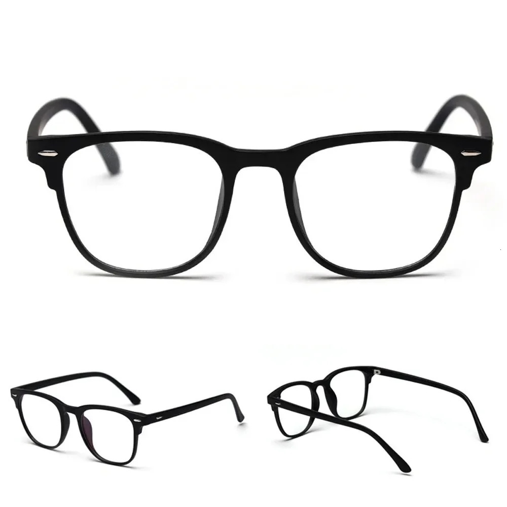 Transparent Square Plastic Frame Trendy Anti-Blue Light Clear Glasses For Back To School Clothing Accessories 251225