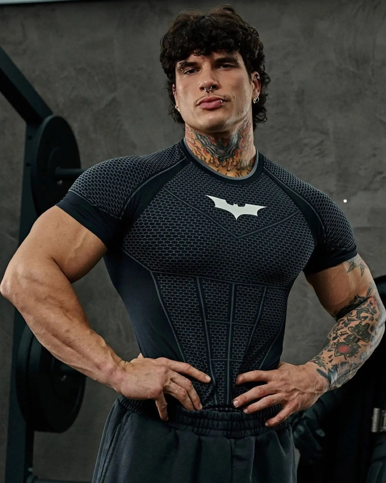Men's T-Shirts Men's Tees & Polos Muscle Quick Dry Sports T-shirt Gym Fitness Tops Workout Running Bodybuilding Clothes Vintage Unisex Free 