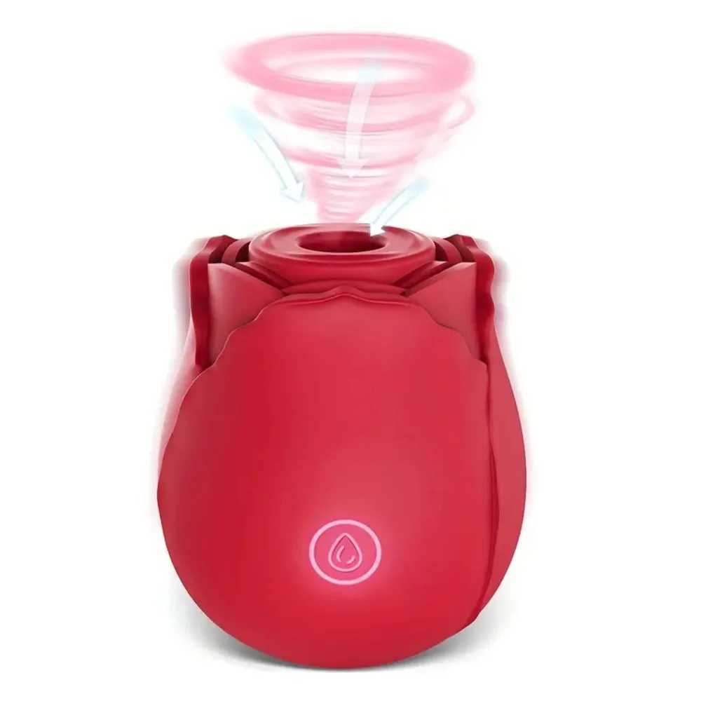 Rose-Toy Sucking Vibrator for Women Egg Clitoris Sucker Stimulator Licking Adults Goods Sucking Sex Toys Female Rechargeable