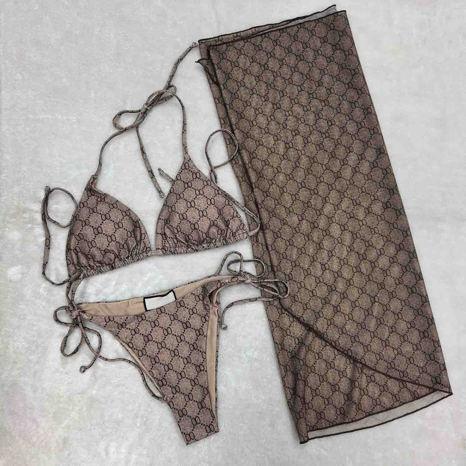 2026 Summer Womens Swimwear swimsuit designer high end luxury Beach Bikini letter sexy one-piece swimsuit two piece bikinis