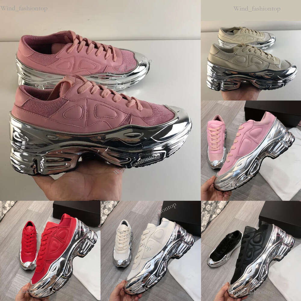Originals quality Raf Simon shock Ozweego casual roller mens womens classic track trainers outdoor sneakers sports tennies shoes boots luxury brand top