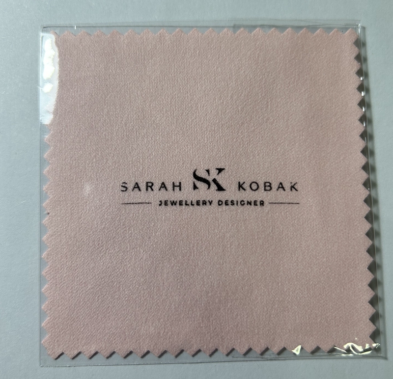 200pcs 8*8cm Silver Jewelry Tool Polishing Cleaning Wiping Cloth Opp Bags Individual Packing Microfiber Suede Fabric