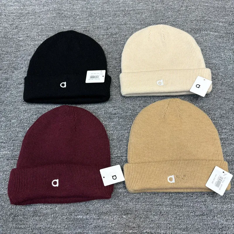 Beanies Ladies Girl Knitted Hats Women Beanie Fashion For Winter Adult Warm Weave Gorro Hat 8 Colors