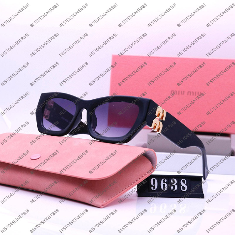 Rectangle Luxury Designer Sunglasses For Women UV400 High Quality Iu Branded Sunglasses Fashion Cat Eye Ladies Eyewear MIuStyle Woman Glasses With Box