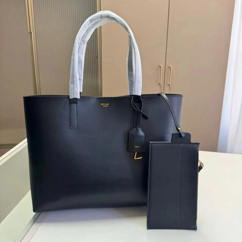 Tote Designer Women's Handbag Large Capacity Leather Shoulder Shopping New Cowhide Outdoor Purse Travel Bag 10A Quality 722