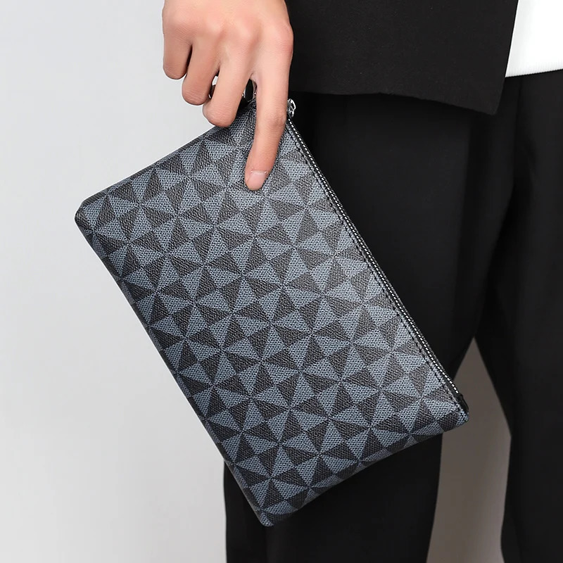 Fashion Soft PU Leather Men Clutch Bag y Male Money Handbag High Quality Business Cardholder Case 251230