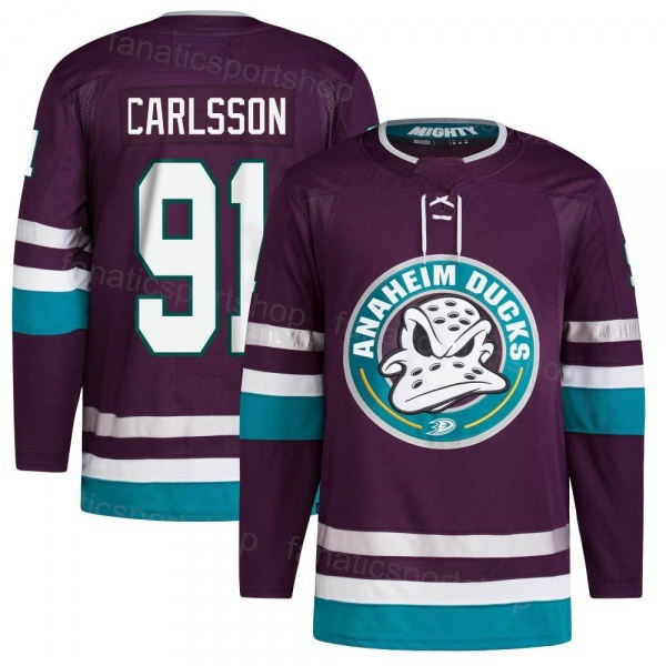 Anaheim Hockey Jersey 1 2026 Team 91 Leo Carlsson 61 Cutter Gauthier 19 Troy Terry 45 Beckett Sennecke 20 Chris Kreider Jackson LaCombe Lukas Dostal M