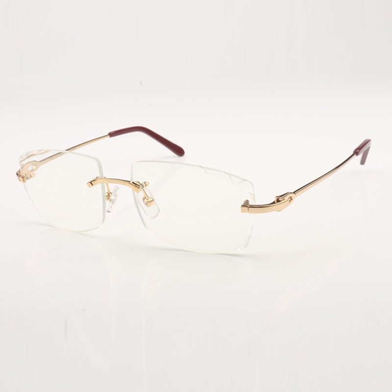 Transparent optical lens 3524015 ultra-light metal wire legs unisex size 58-18-135mm