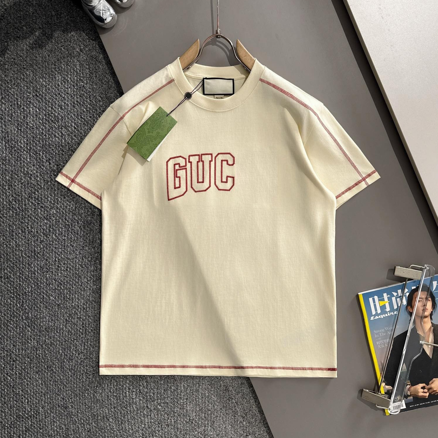 Men Plus Tees Polos Round T-shirt plus size neck embroidered and printed polar style summer wear with street pure cotton cotton athleisure sd132