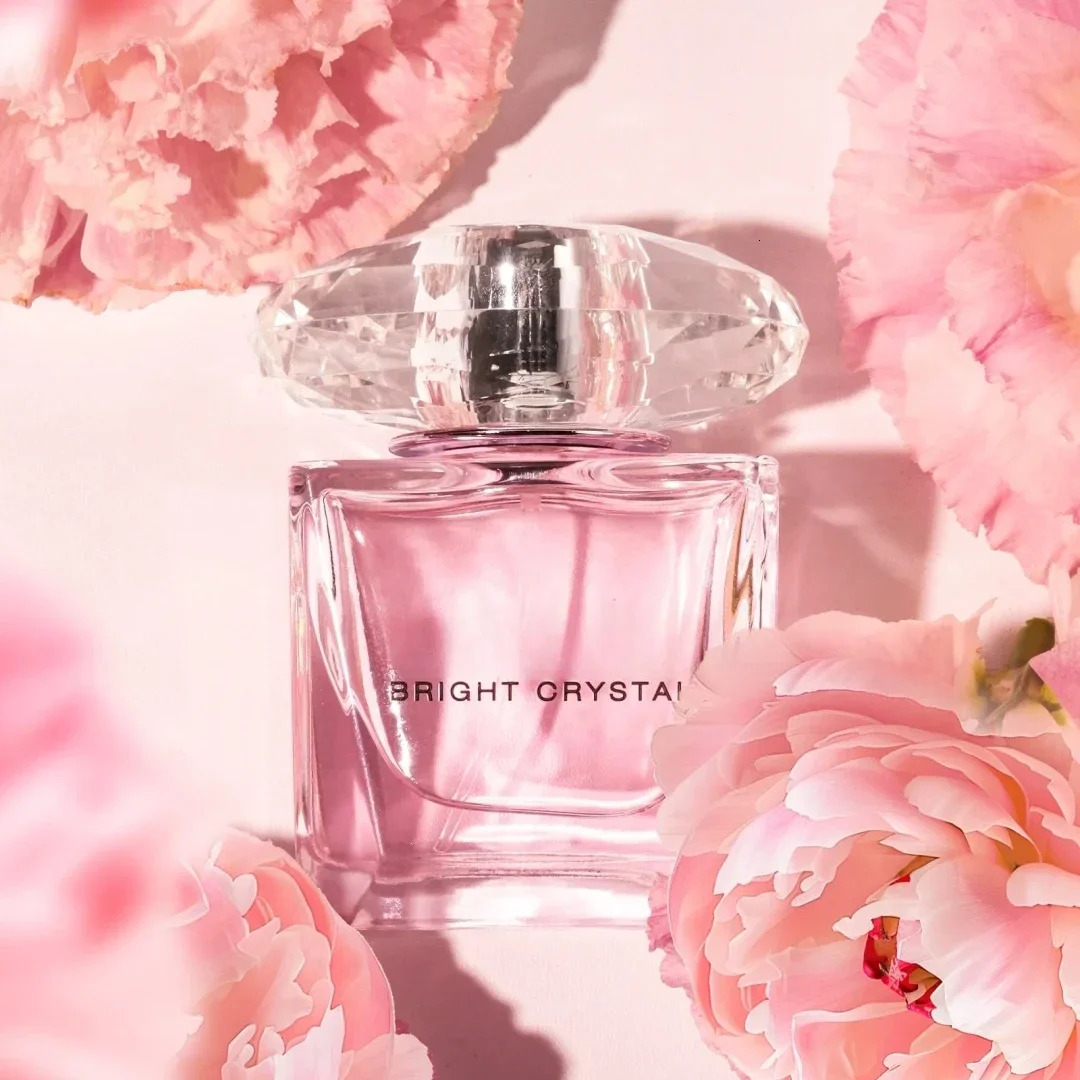 Crystal Diamond Bottle Perfume 90ML for Women - Long Lasting Elegant Floral Scent Romantic Light Fragrance Perfect for Dating 251222