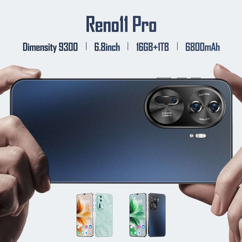 Reno11 Pro, a well-known brand's new smartphone, is exclusively designed for cross-border trade. It has a 16+1TB source factory direct sales CKS