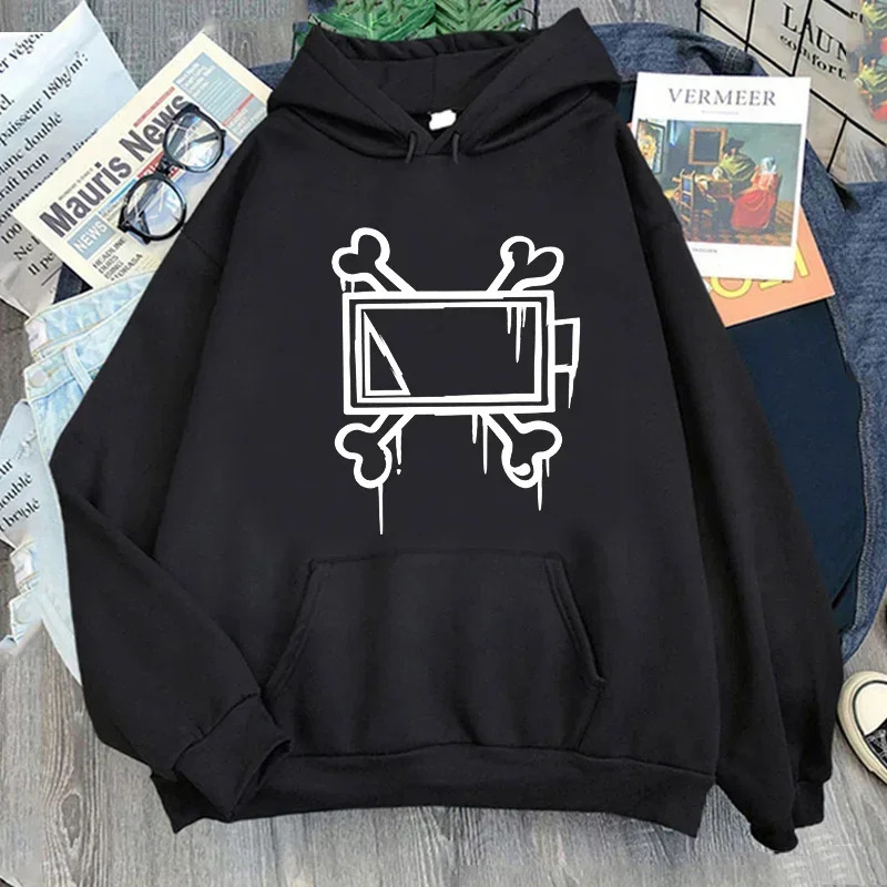 MURDER DRONES Printed Mens LongSleeve Hoodie Sweatshirt Adult AutumnWinter Casual Street Style Y2K Clothing Warm Top 251230