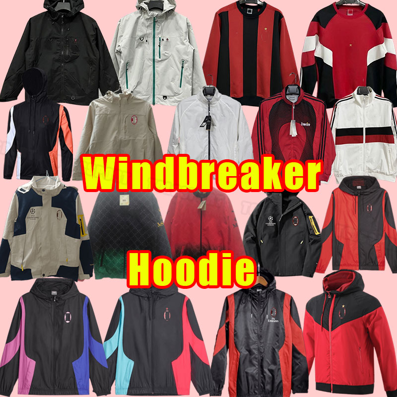 AC MILANss Windbreaker IBRAHIMOVIC 25 26 soccer TRACKSUITS AC GIROUD R. LEAO BENNACER KESSIE ROMAGNOLI CALHANOGLU TONALI REBIC 2025 2026 football long sleeve