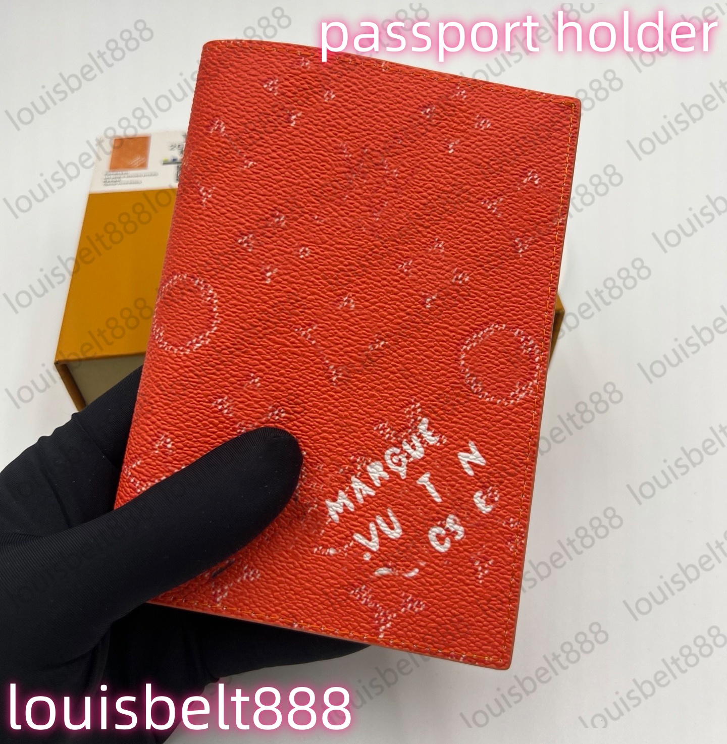 Passport holder travel PASSPORT COVER Fashion Brand Fashion Credit Couple Family Men Women Wallets Passport Clip Classic Card Holder credit card case wallet