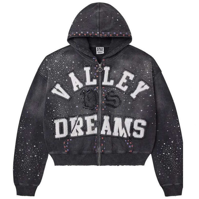 Cross-Border European and Style Personality Street Fashion Brand Y2K Couple Hooded Sweatshirt American Retro Camouflage Print Zipper Jacket