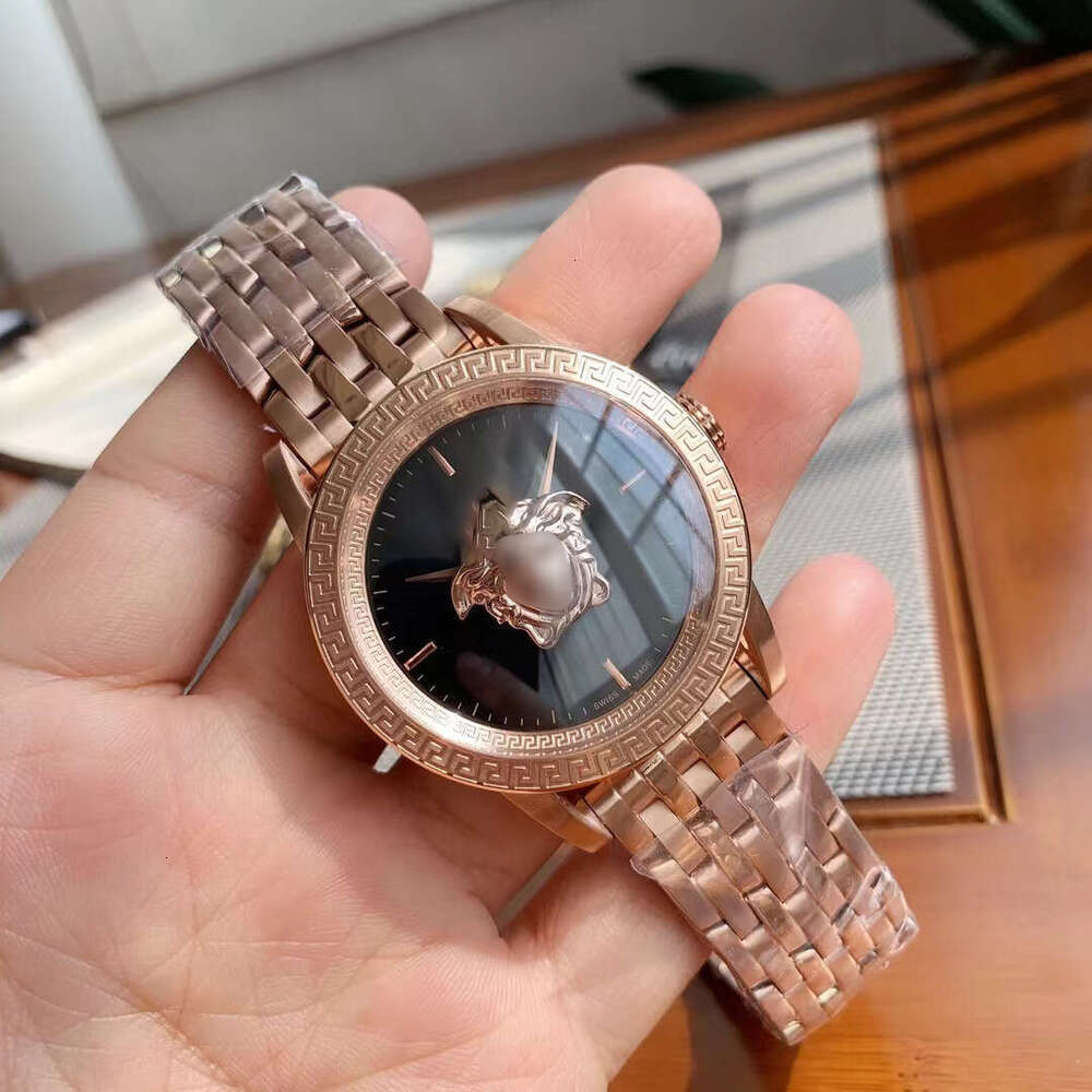 Medusa watch Versus Wristwatch versa watch ver wrist watch Series designer luxury Quartz Men's Business Waterproof Watch Large Dial Swiss Movement