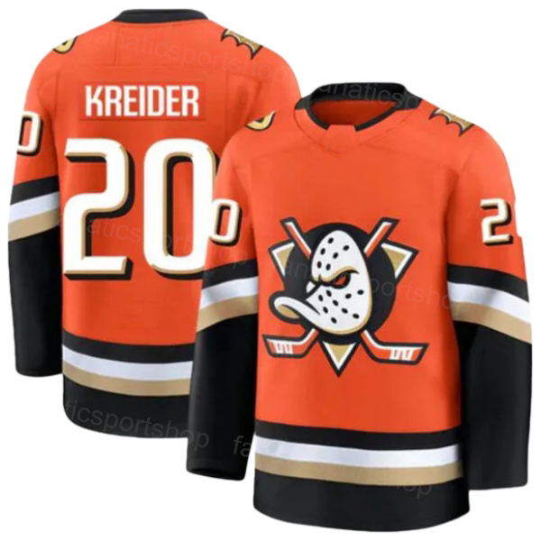 Anaheim Hockey Jersey 1 2026 Team 91 Leo Carlsson 61 Cutter Gauthier 19 Troy Terry 45 Beckett Sennecke 20 Chris Kreider Jackson LaCombe Lukas Dostal M