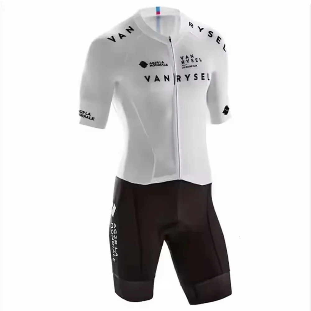 VANRYSEL Mens Triathlon Suit Drive Tri Aero Speedsuit Sports Cycling Run Swimming World Jumpsuit Skinsuit Pulley Clothing 251231
