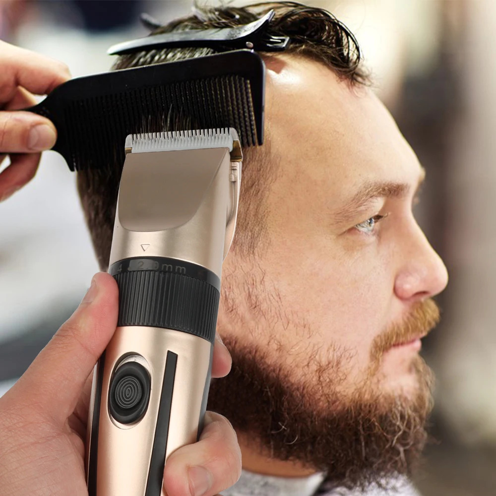 Electric Hair Trimmer for Men Hair Clipper Professional Rechargeable Shavers Barber hair Cutting Machine 251231